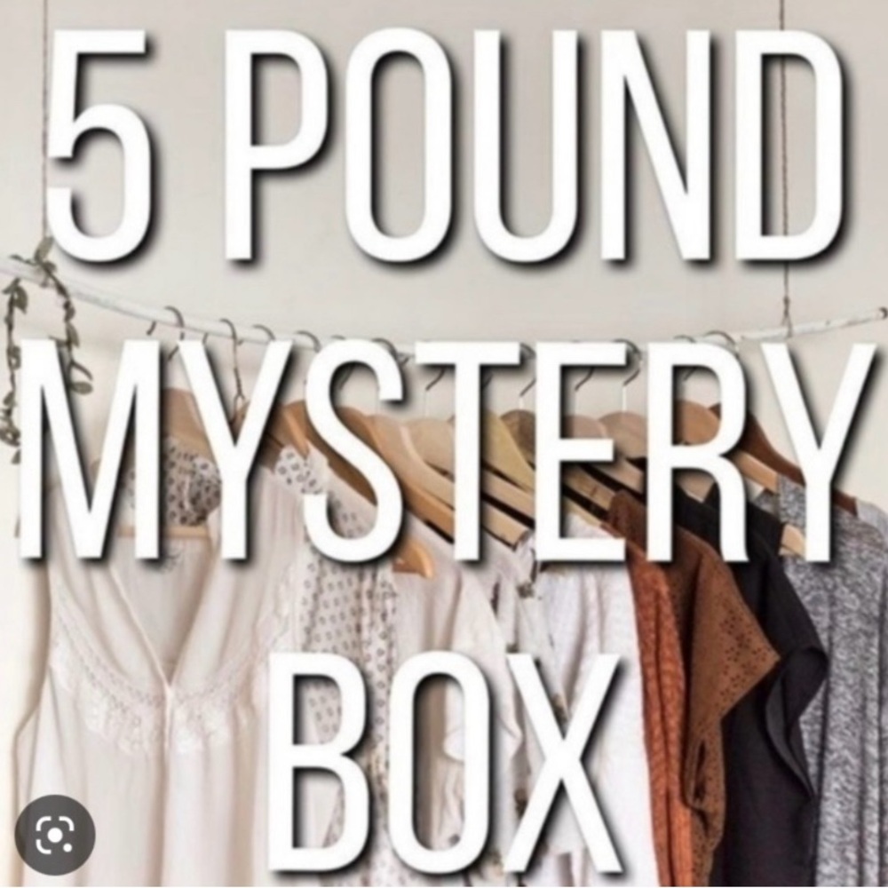 6-10 Piece 5Lb Women’s Winter/Spring Clothing Bundle Mystery Box Assorted Bundle